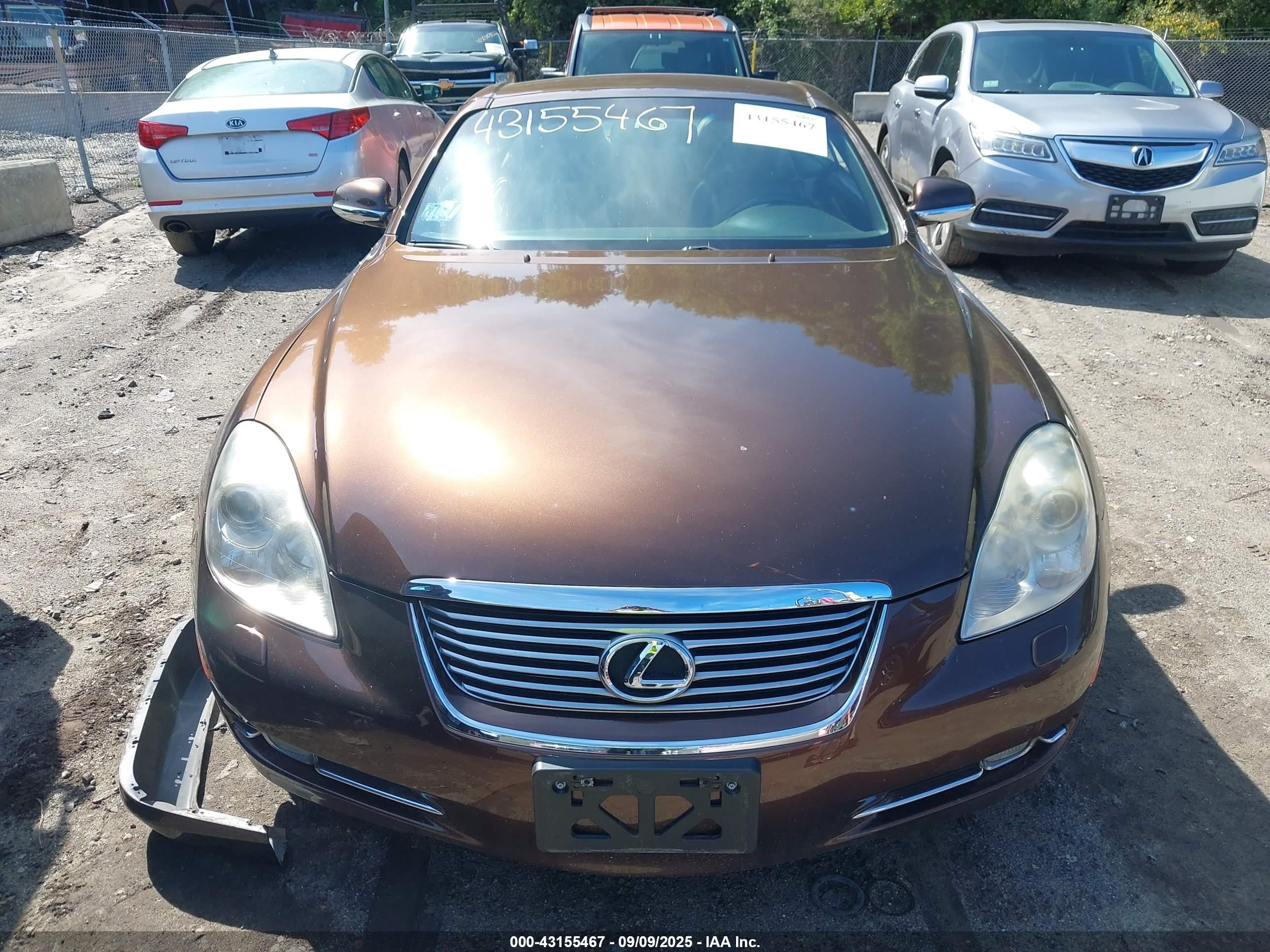 2008 Lexus Sc 430   Brown vin: JTHFN45Y189016408