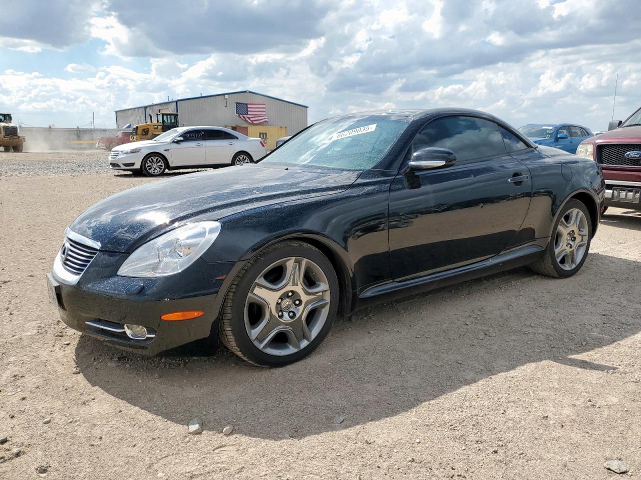 2008 Lexus Sc 430 Black vin: JTHFN45Y189018322