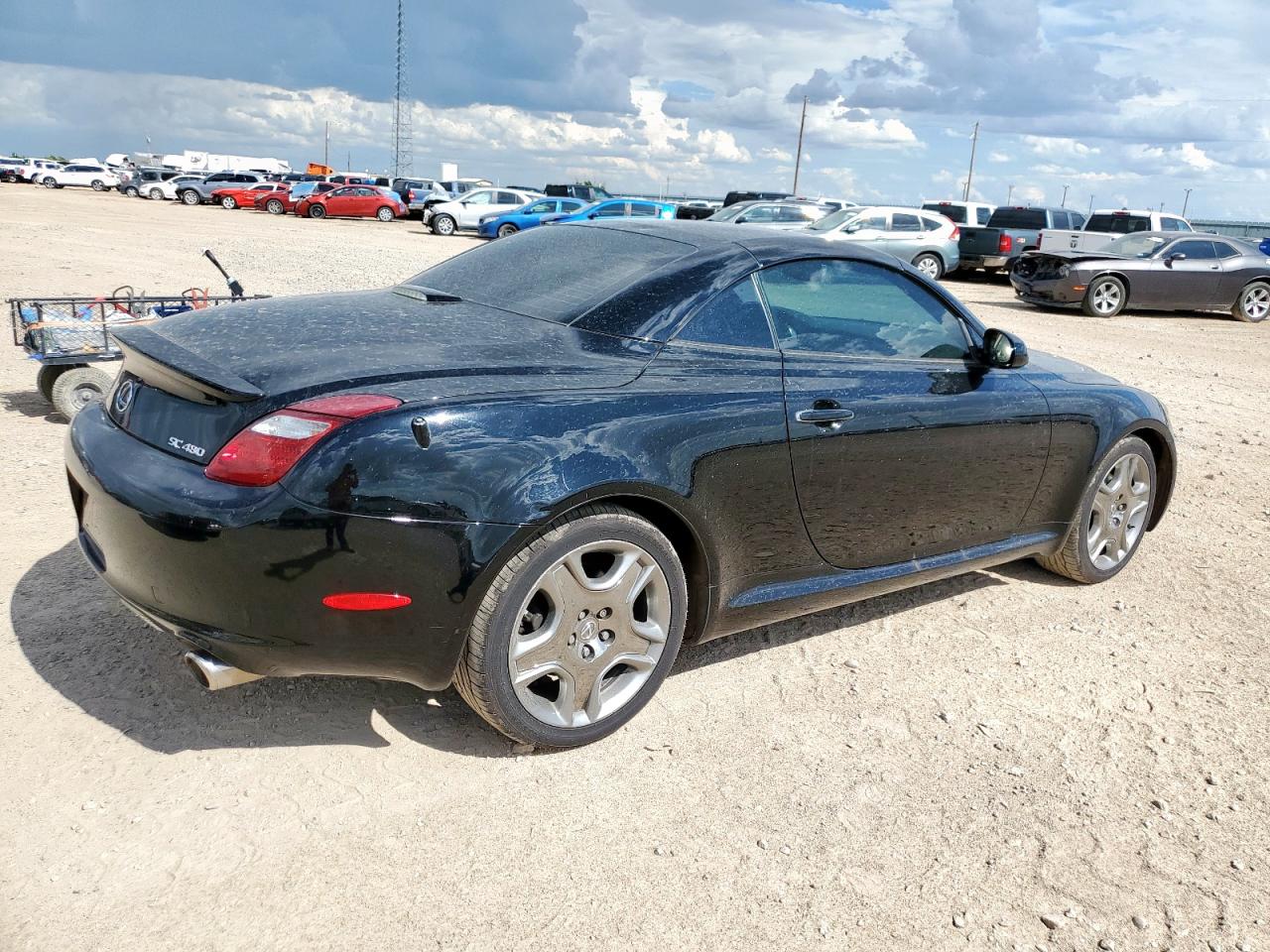 2008 Lexus Sc 430 Black vin: JTHFN45Y189018322