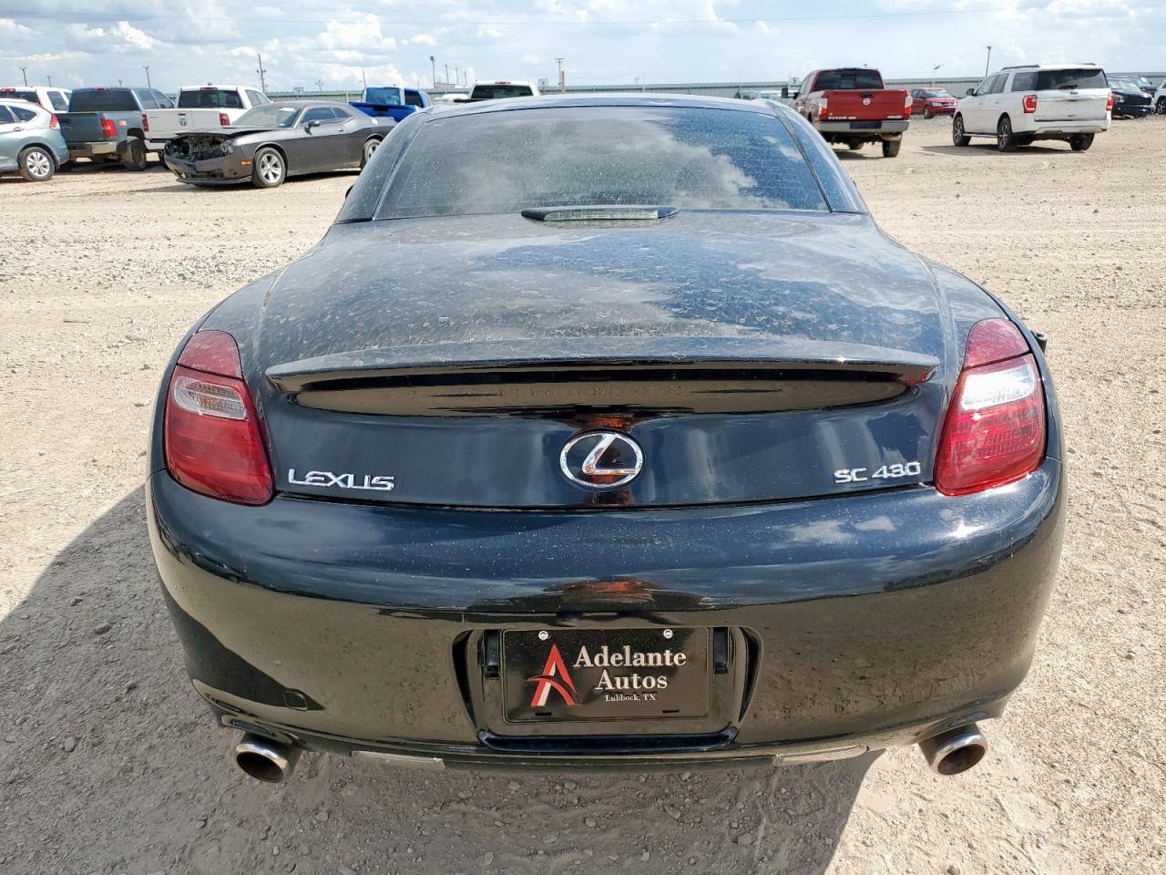 2008 Lexus Sc 430 Black vin: JTHFN45Y189018322
