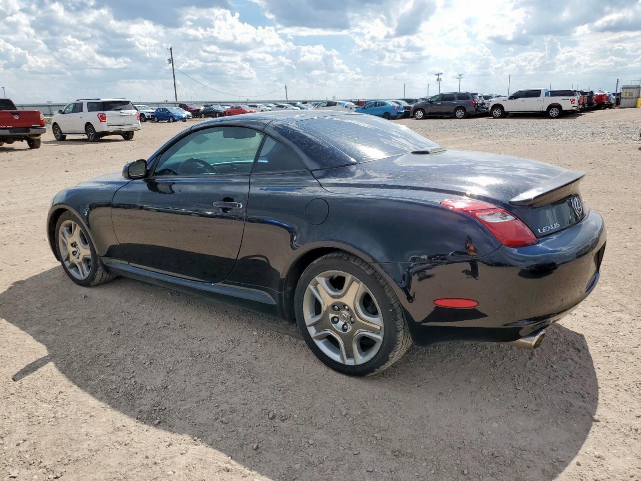 2008 Lexus Sc 430 Black vin: JTHFN45Y189018322