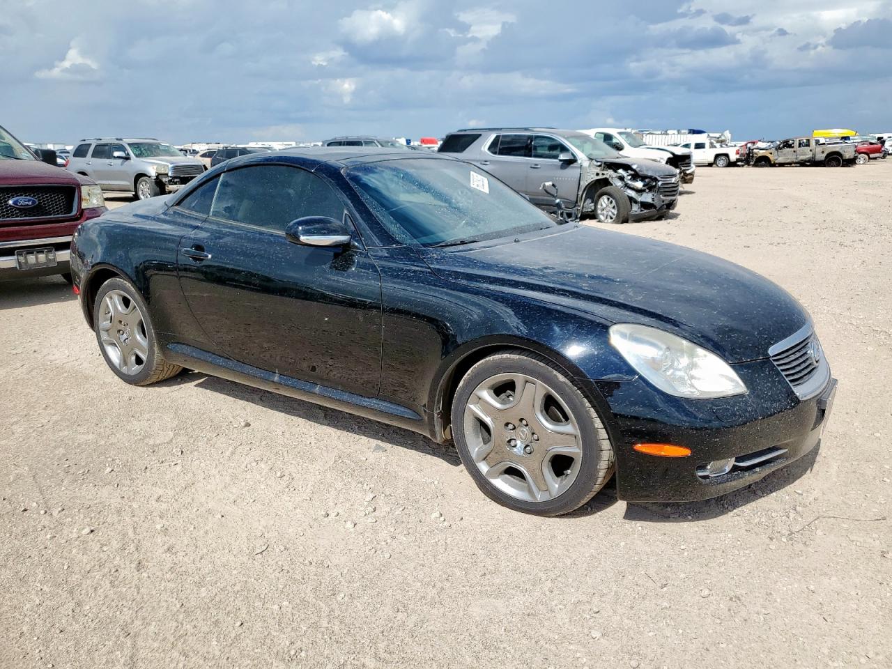 2008 Lexus Sc 430 Black vin: JTHFN45Y189018322