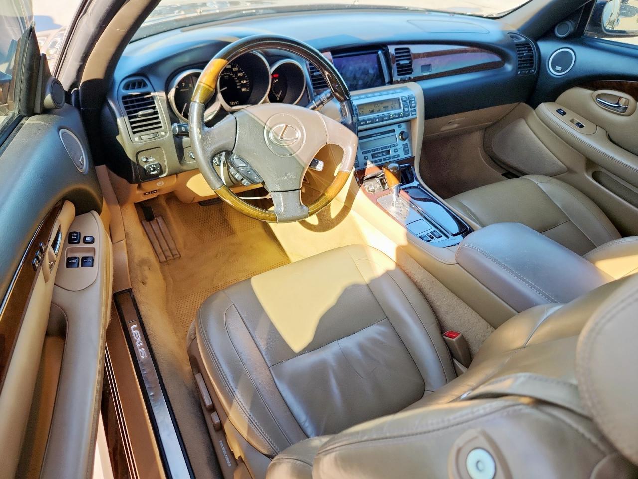 2008 Lexus Sc 430 Brown vin: JTHFN45Y189018532