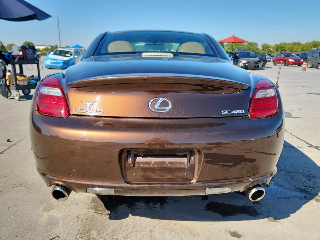 2008 Lexus Sc 430 Brown vin: JTHFN45Y189018532
