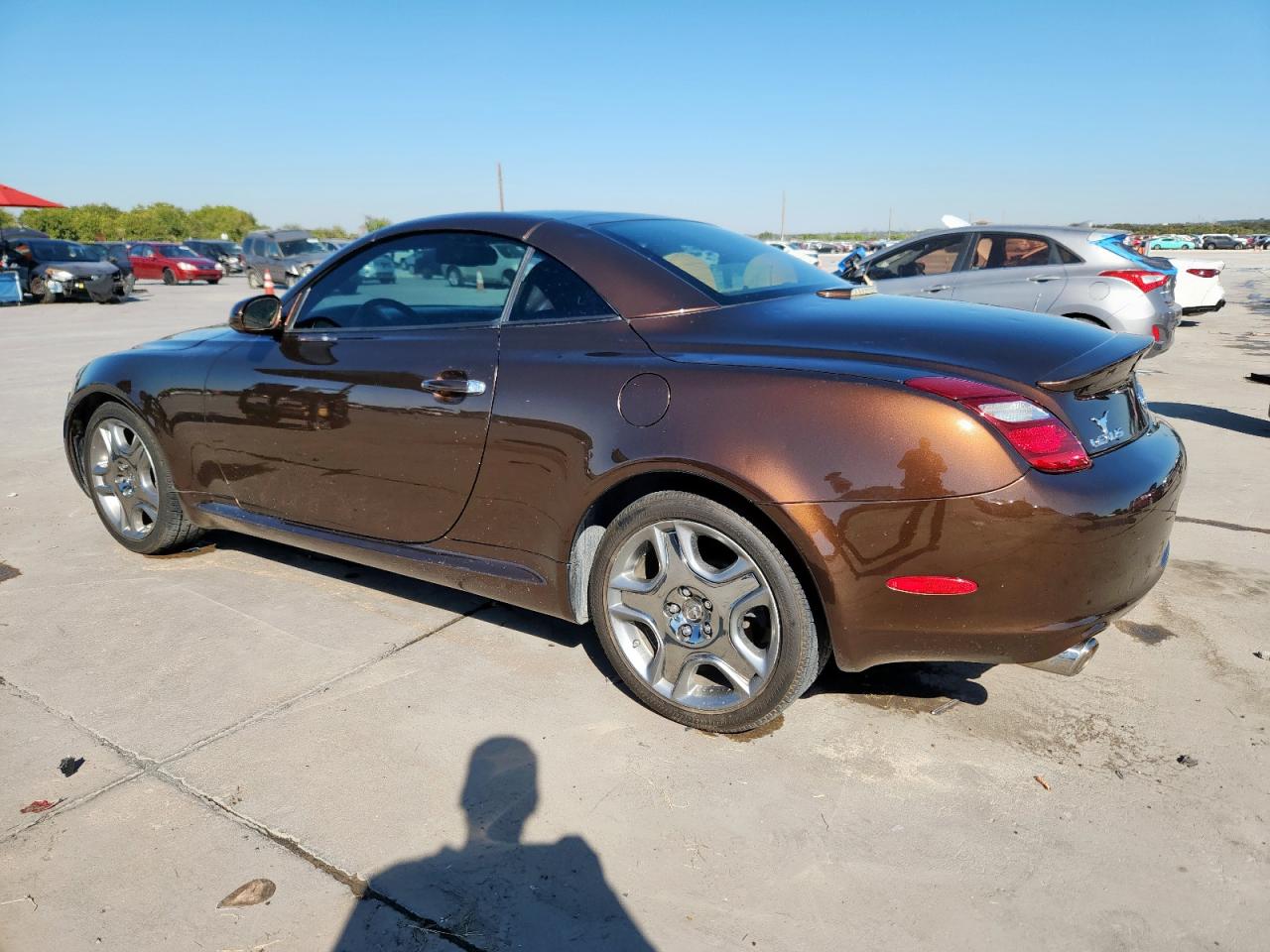 2008 Lexus Sc 430 Brown vin: JTHFN45Y189018532