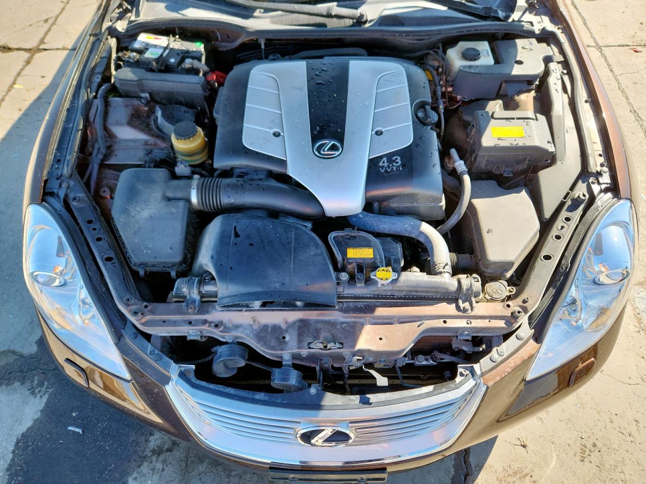 2008 Lexus Sc 430 Brown vin: JTHFN45Y189018532
