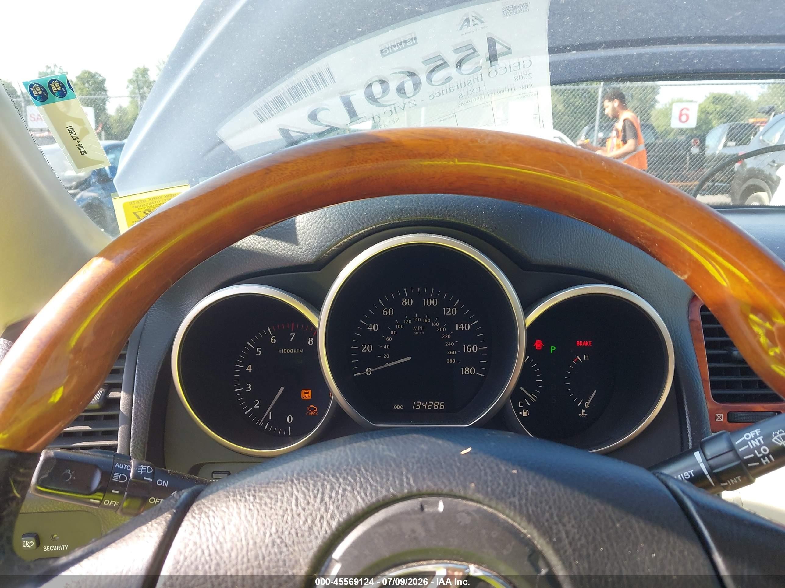 2008 Lexus Sc 430   Dark Blue vin: JTHFN45Y189019986