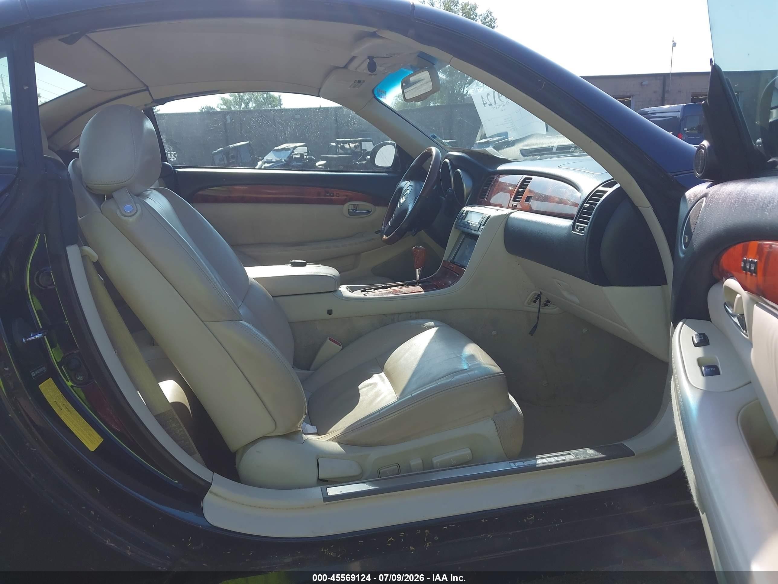 2008 Lexus Sc 430   Dark Blue vin: JTHFN45Y189019986