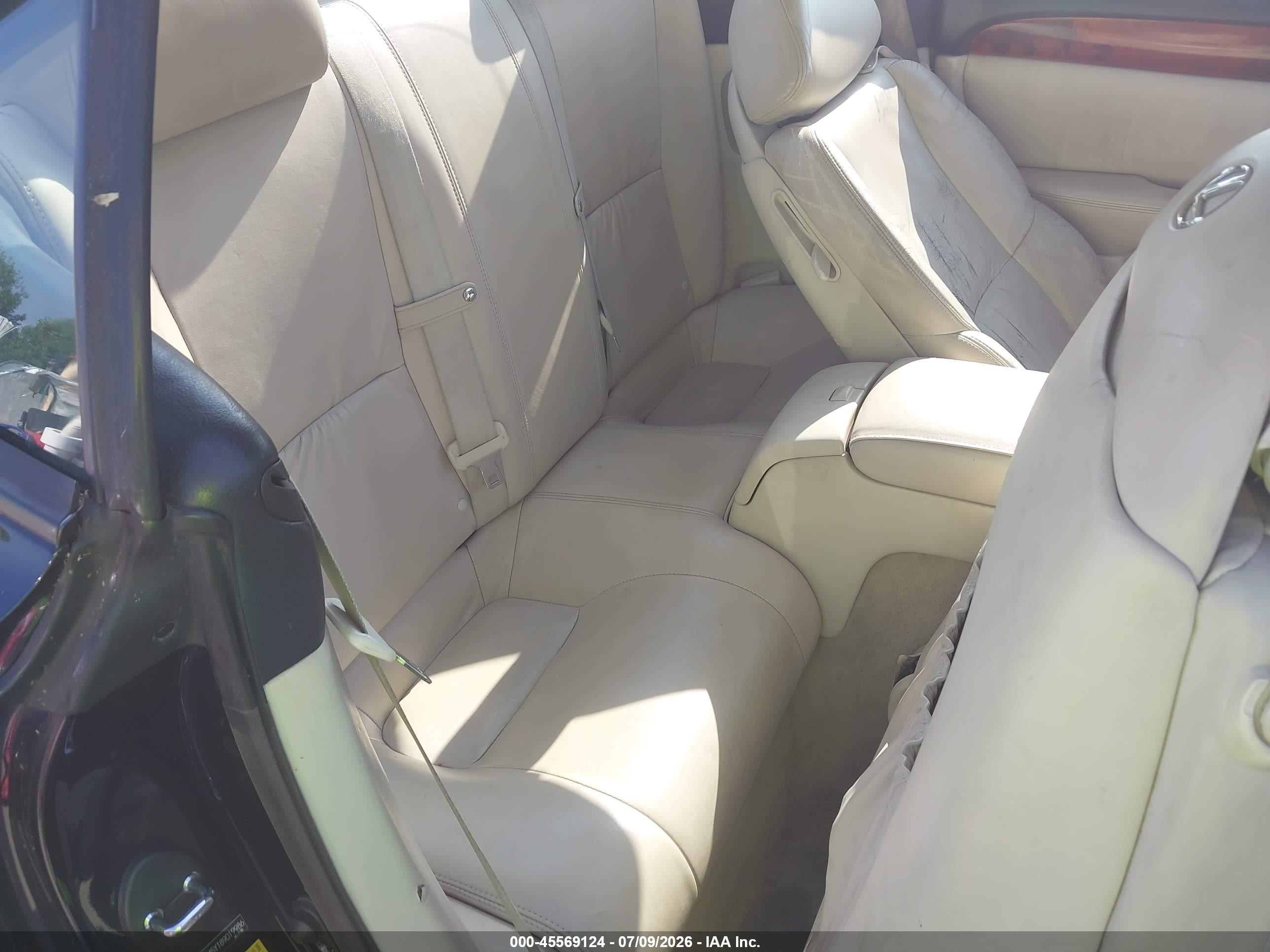 2008 Lexus Sc 430   Dark Blue vin: JTHFN45Y189019986