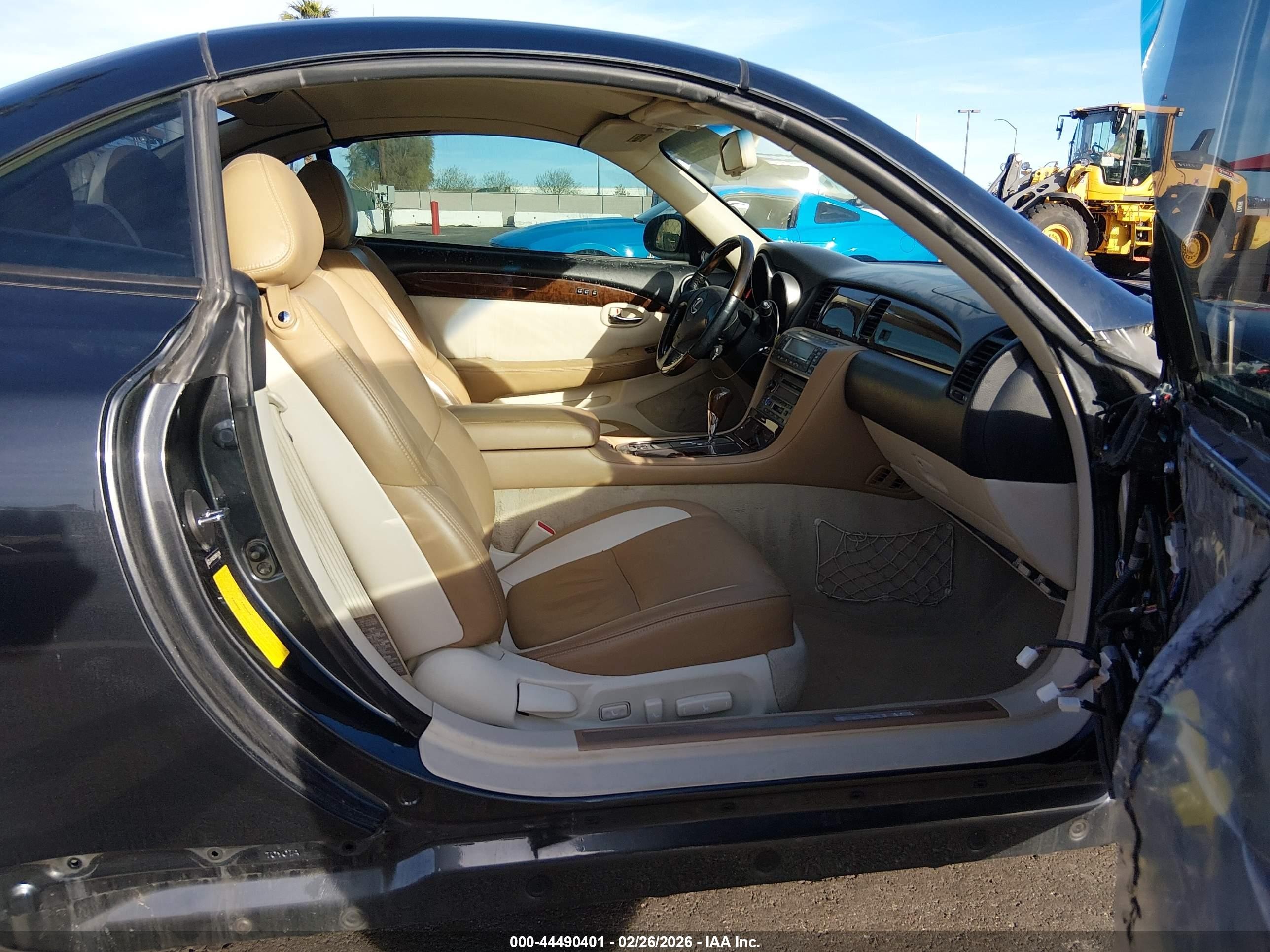 2008 Lexus Sc 430   Gray vin: JTHFN45Y289016286