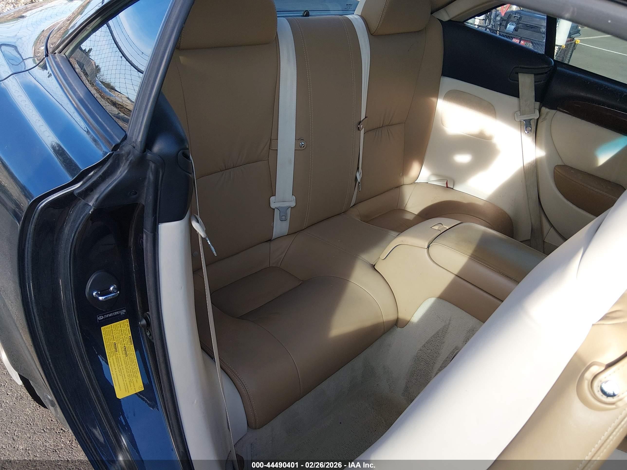 2008 Lexus Sc 430   Gray vin: JTHFN45Y289016286