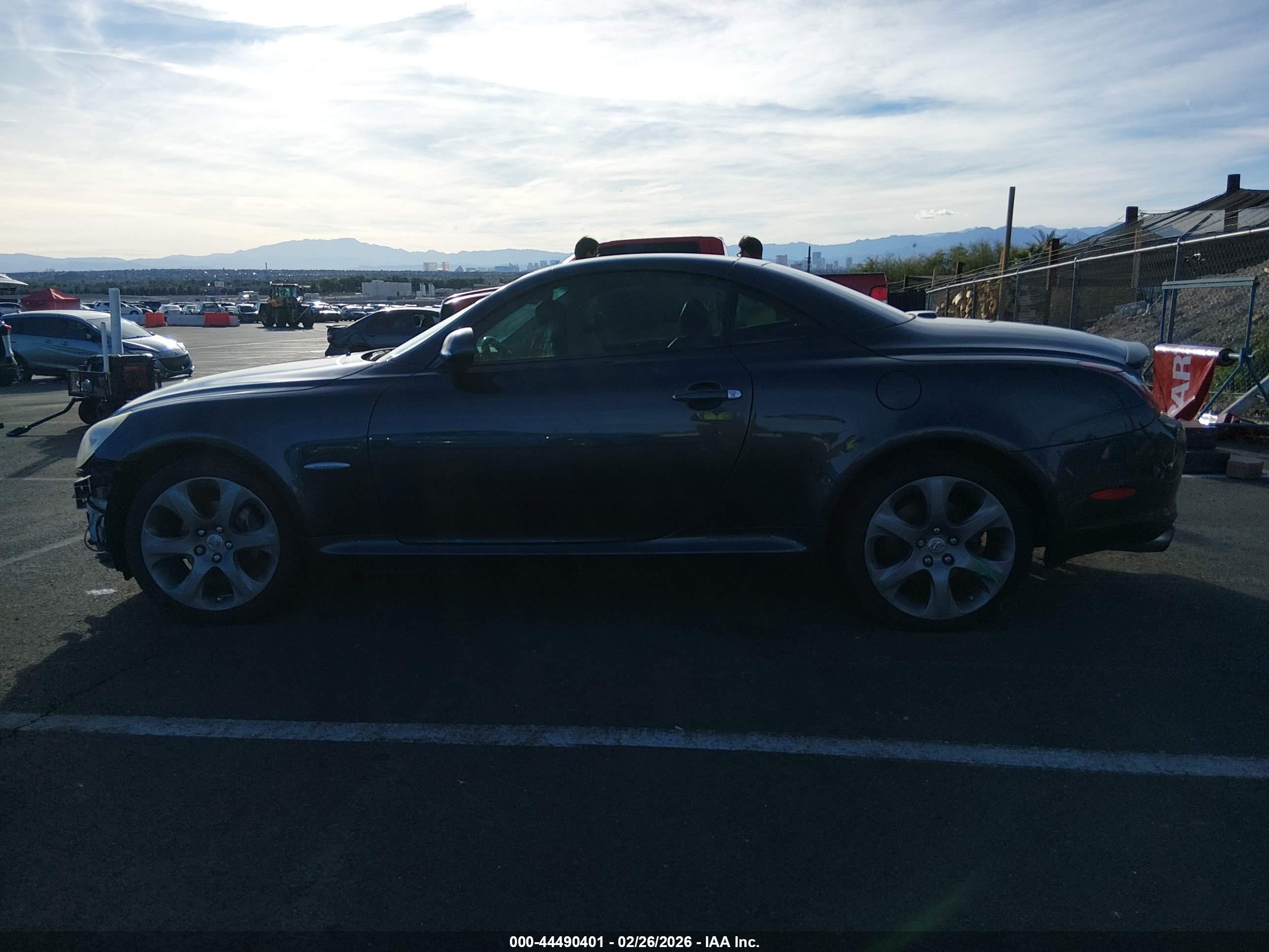 2008 Lexus Sc 430   Gray vin: JTHFN45Y289016286