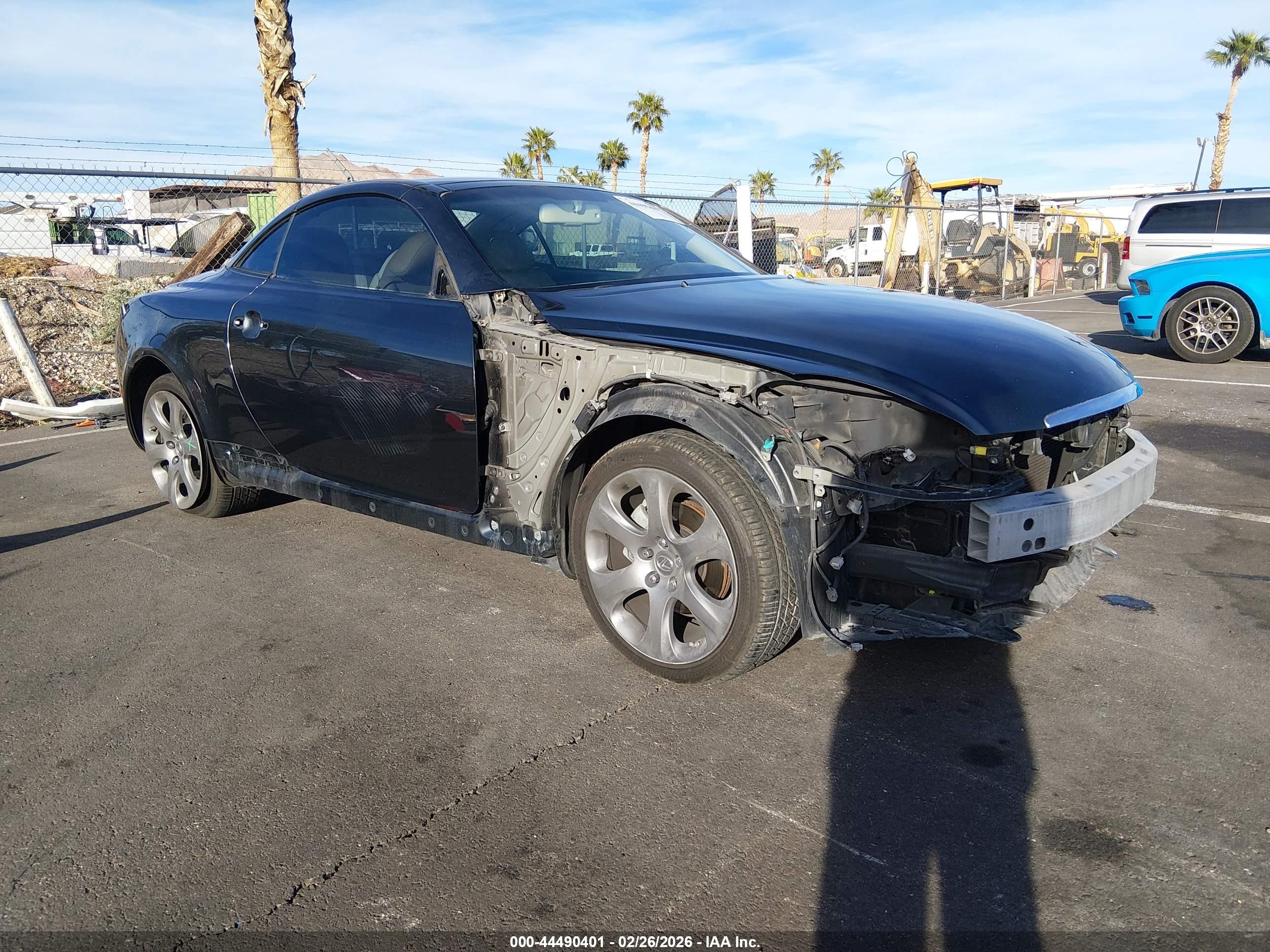 2008 Lexus Sc 430   Gray vin: JTHFN45Y289016286