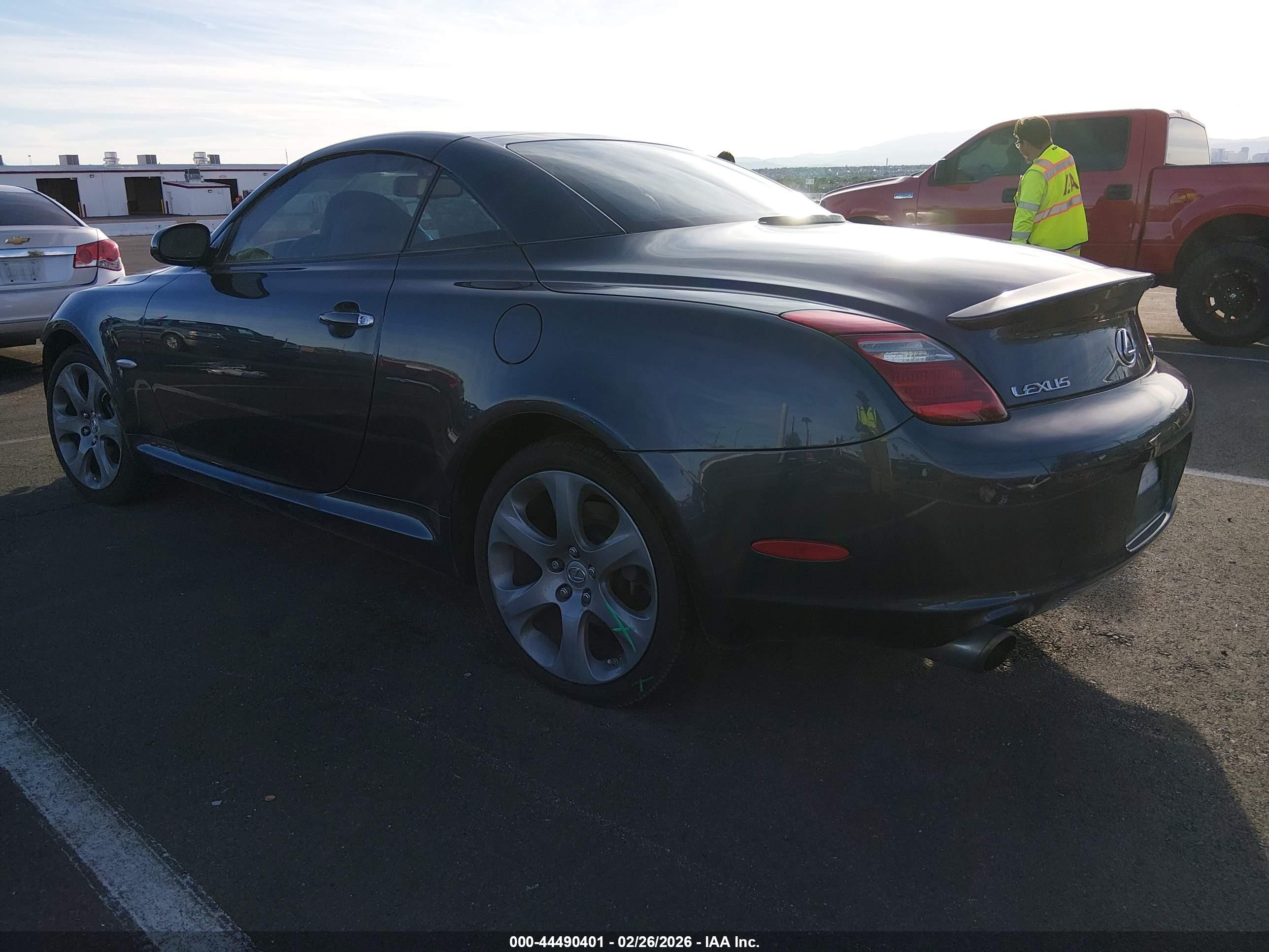2008 Lexus Sc 430   Gray vin: JTHFN45Y289016286