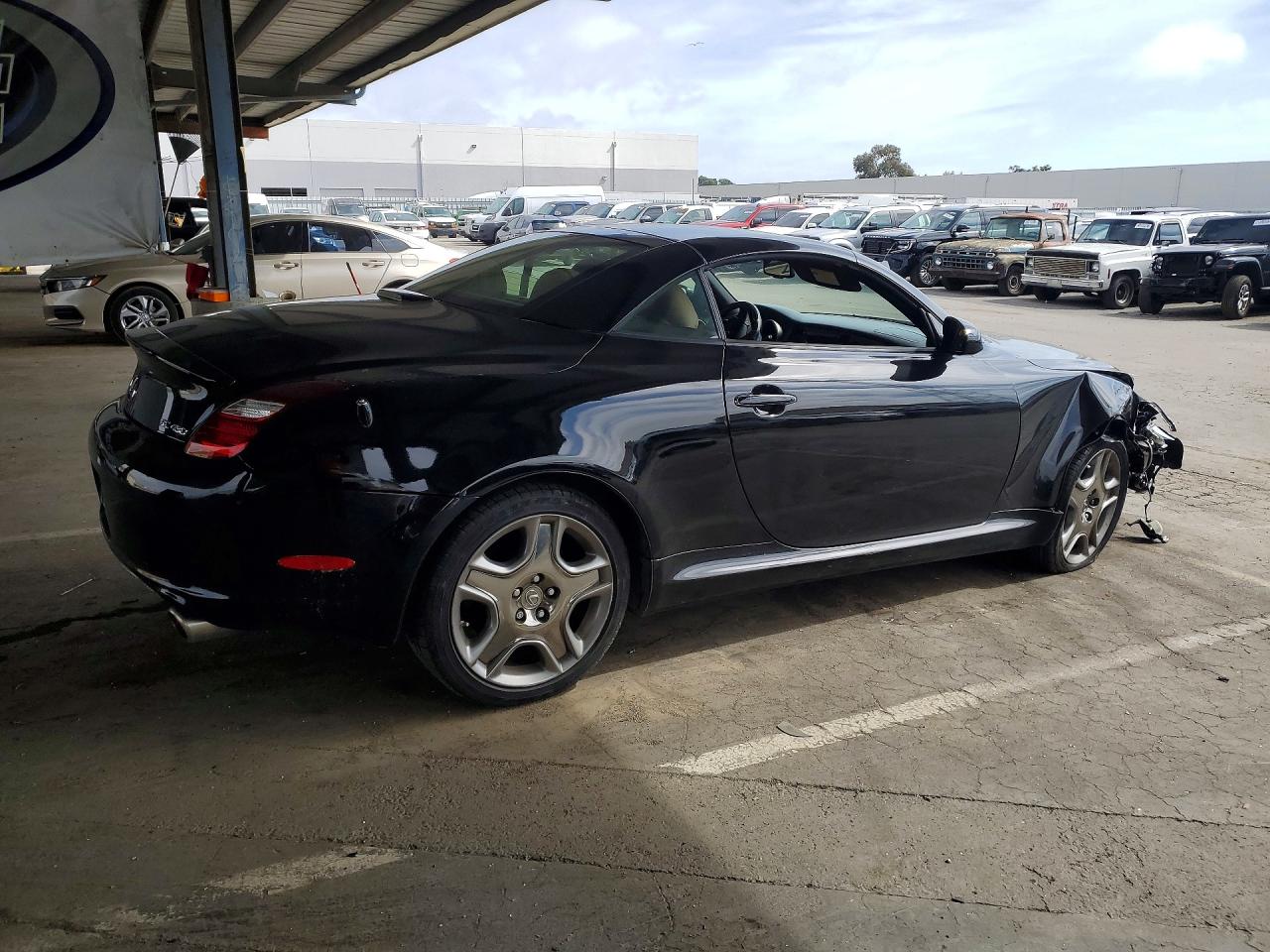 2007 Lexus Sc 430 Black vin: JTHFN45Y379013959
