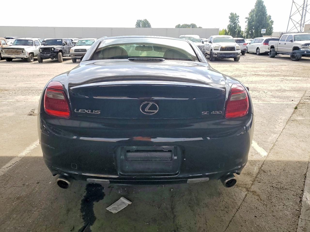 2007 Lexus Sc 430 Black vin: JTHFN45Y379013959