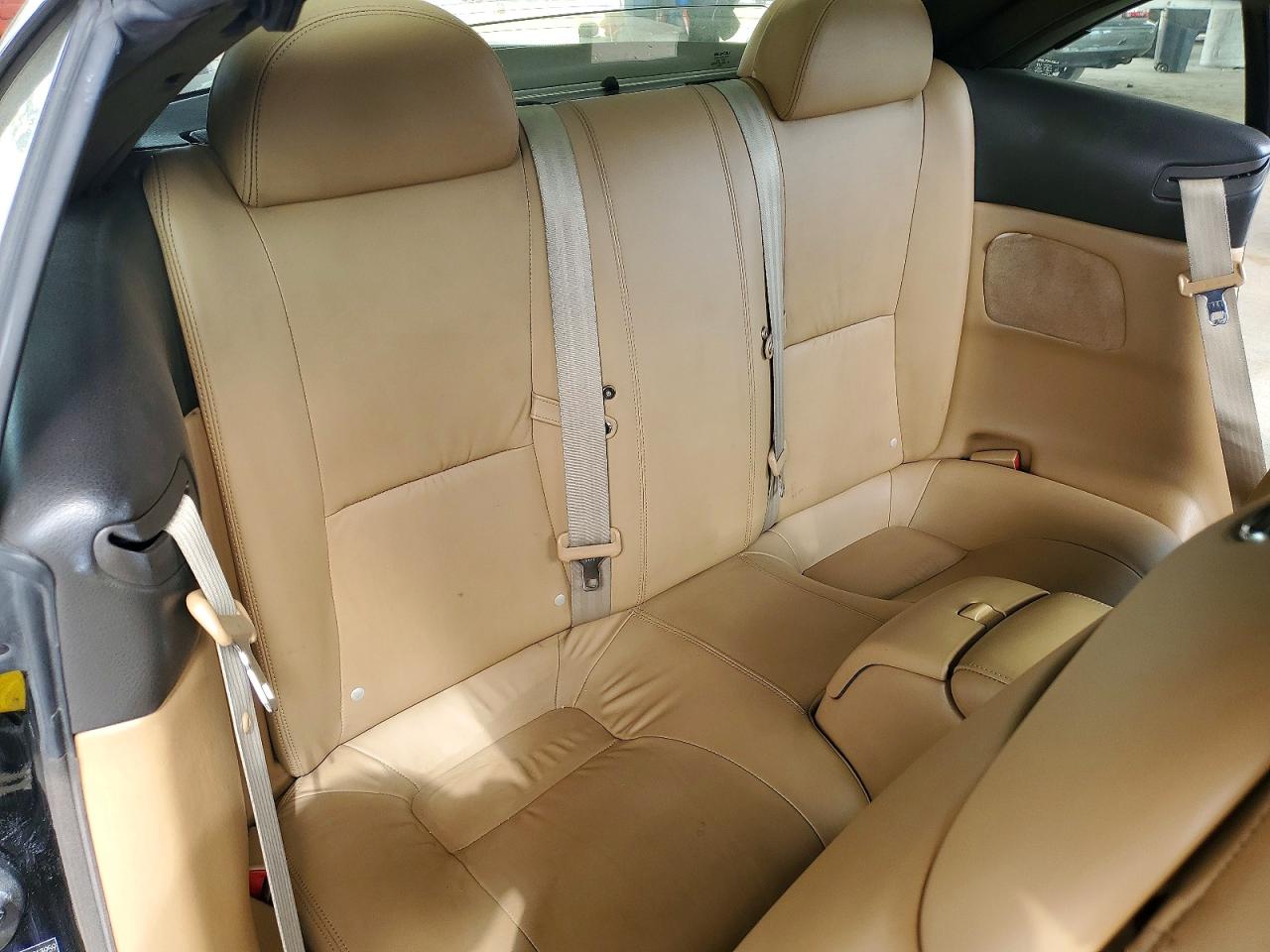 2007 Lexus Sc 430 Black vin: JTHFN45Y379013959