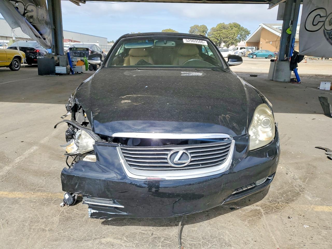 2007 Lexus Sc 430 Black vin: JTHFN45Y379013959