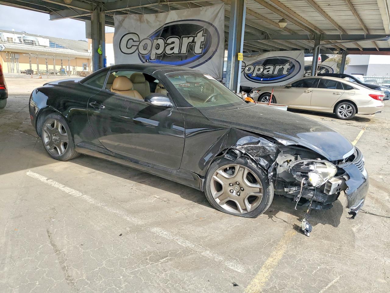 2007 Lexus Sc 430 Black vin: JTHFN45Y379013959