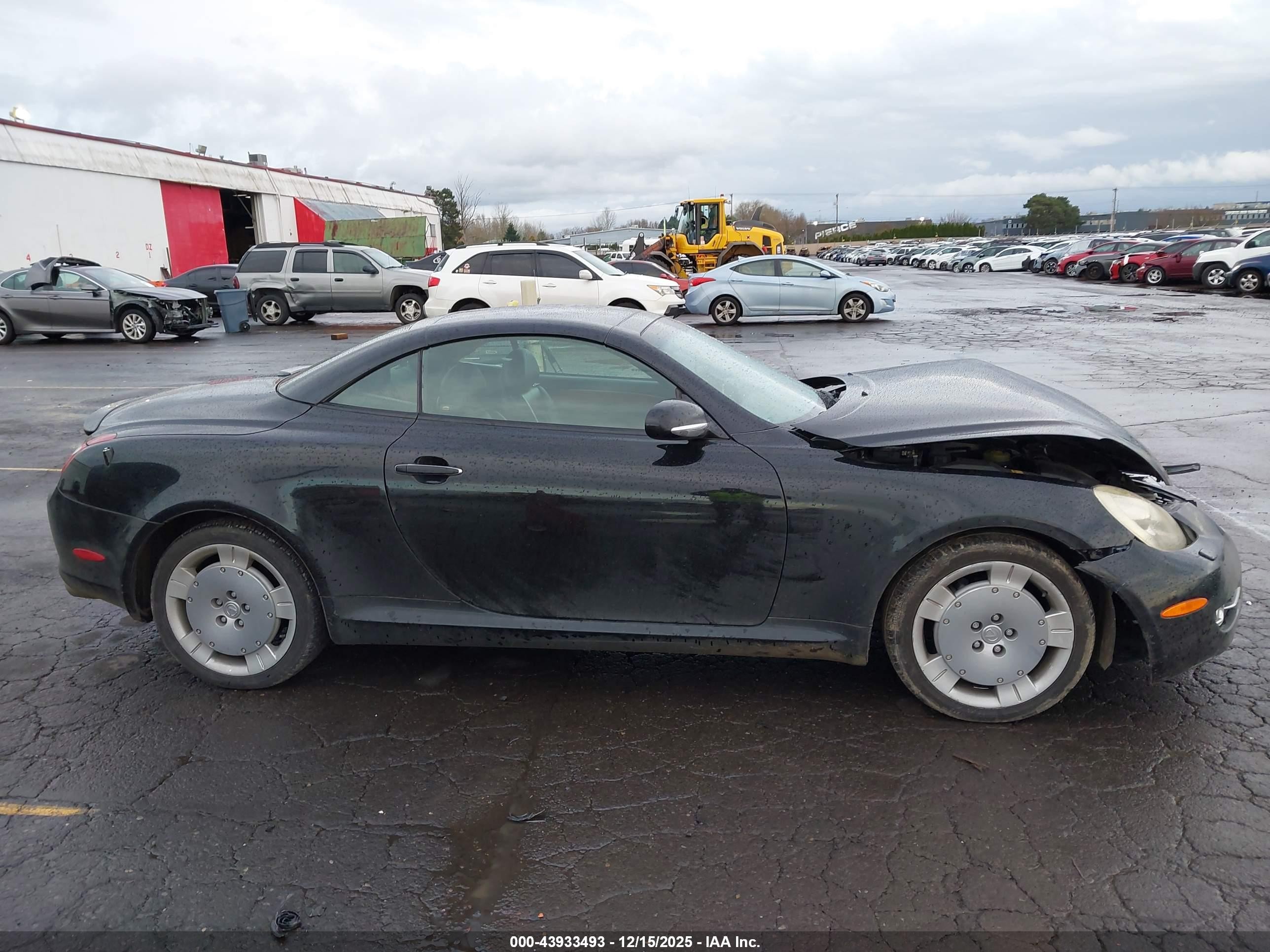 2007 Lexus Sc 430   Black vin: JTHFN45Y479014649