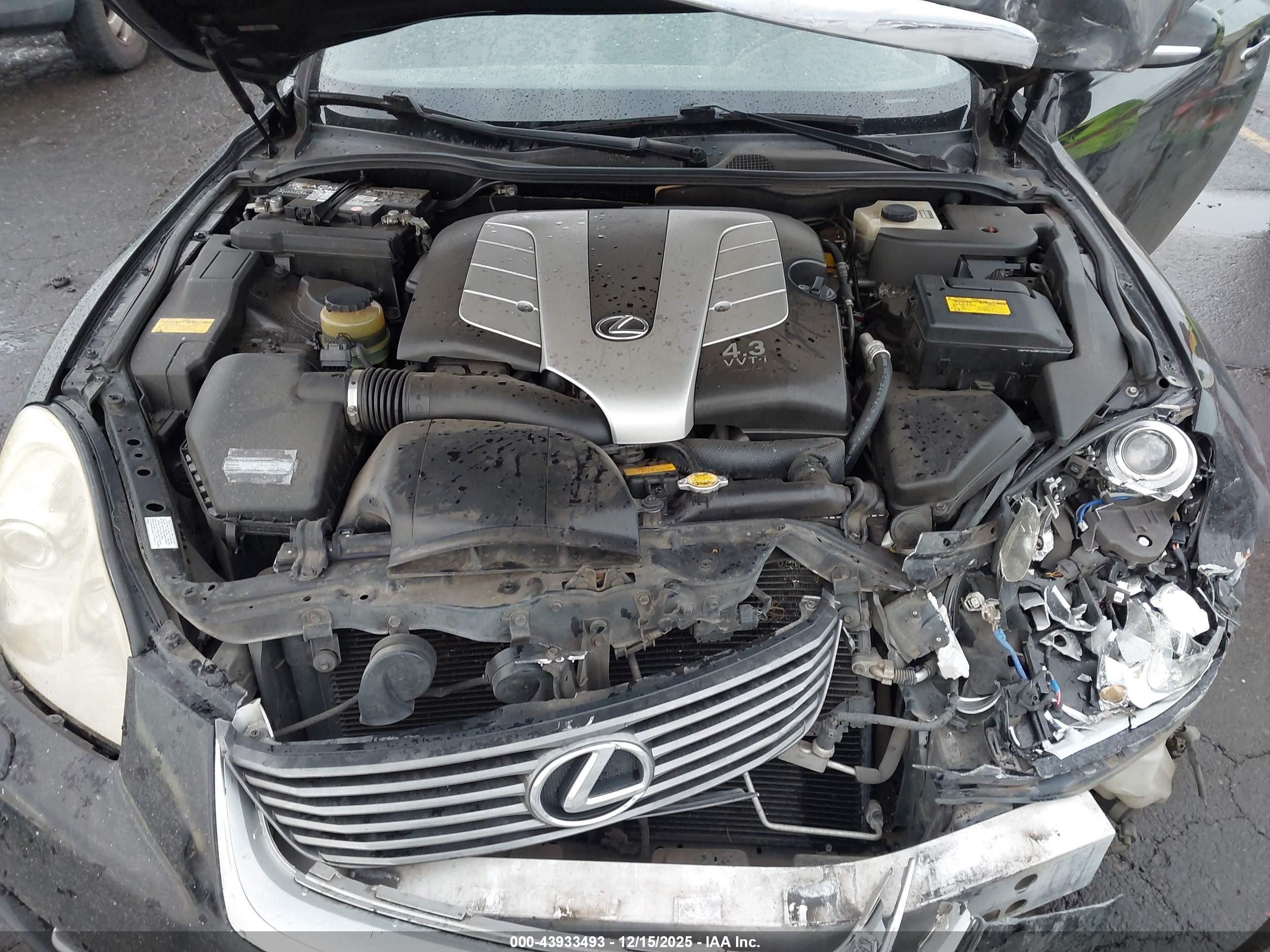 2007 Lexus Sc 430   Black vin: JTHFN45Y479014649
