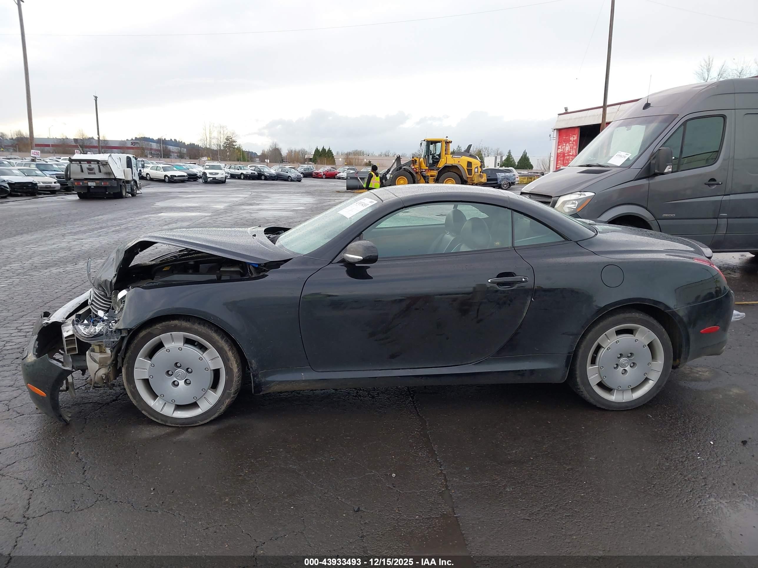 2007 Lexus Sc 430   Black vin: JTHFN45Y479014649