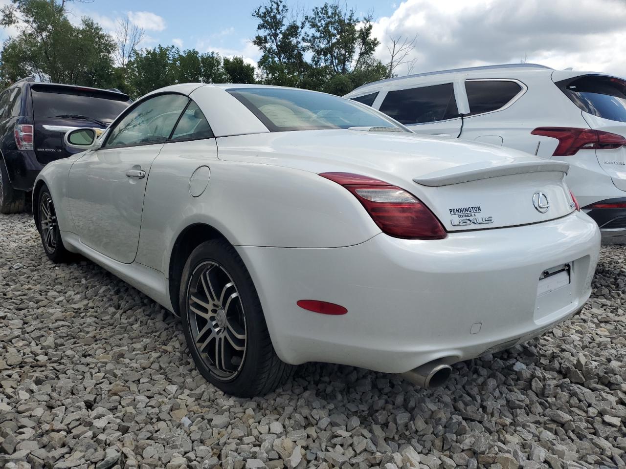 2008 Lexus Sc 430 White vin: JTHFN45Y489017360