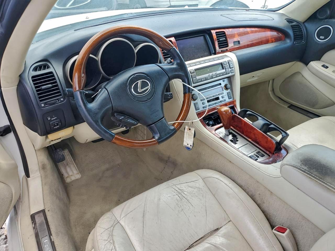 2008 Lexus Sc 430 White vin: JTHFN45Y489017360