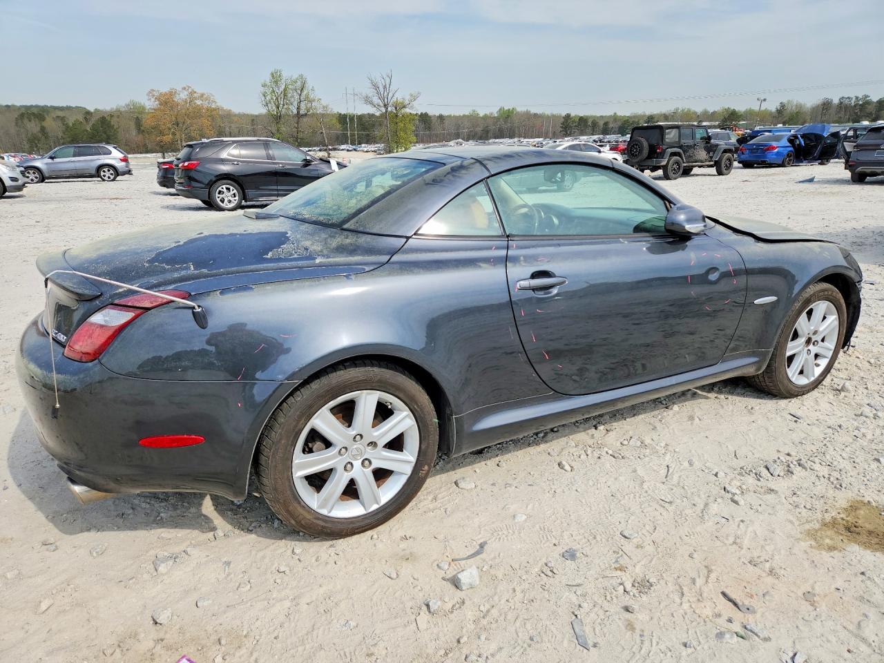 2008 Lexus Sc 430 Base Gray vin: JTHFN45Y589016766