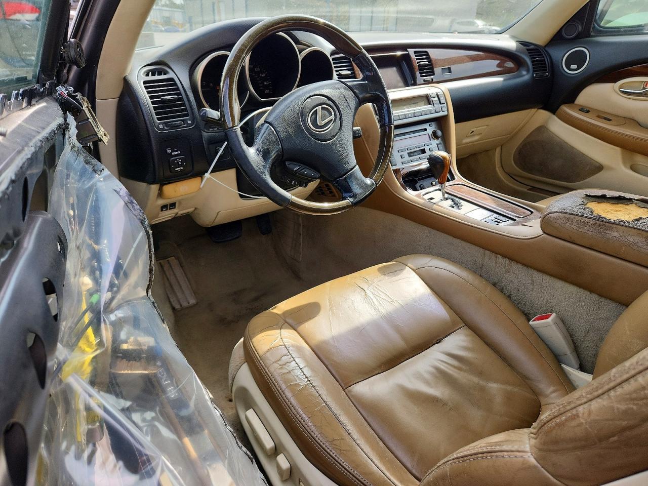 2008 Lexus Sc 430 Base Gray vin: JTHFN45Y589016766