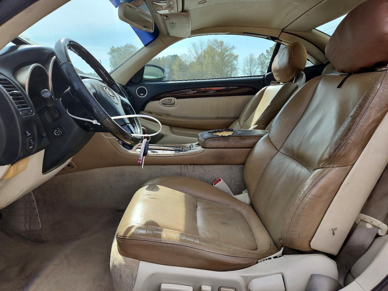 2008 Lexus Sc 430 Base Gray vin: JTHFN45Y589016766