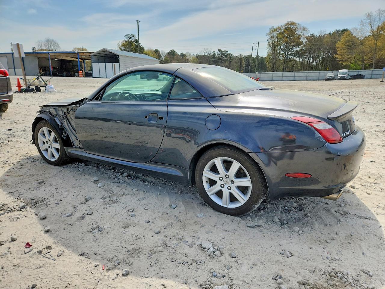 2008 Lexus Sc 430 Base Gray vin: JTHFN45Y589016766