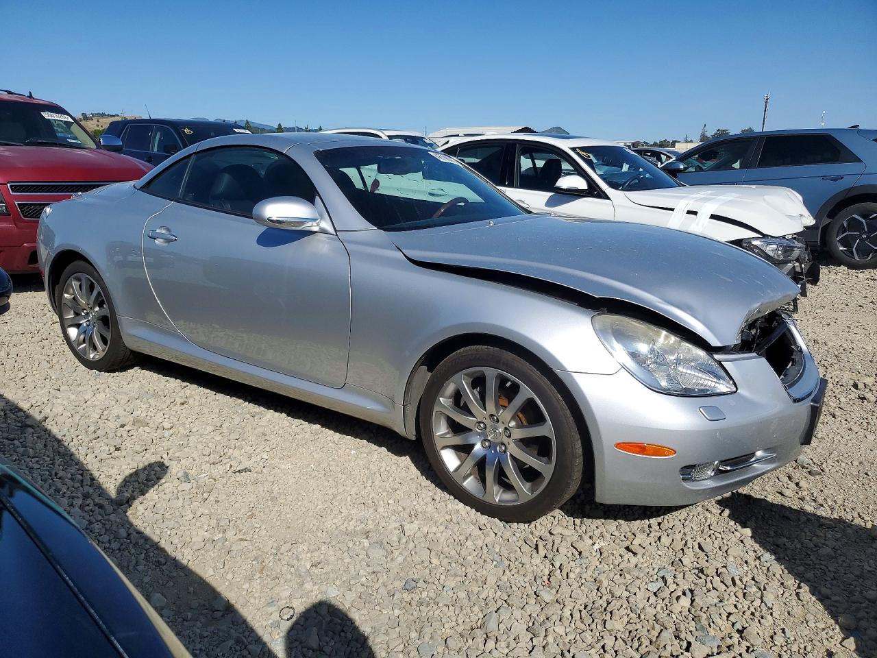 2008 Lexus Sc 430 Base Серебряный vin: JTHFN45Y589018663