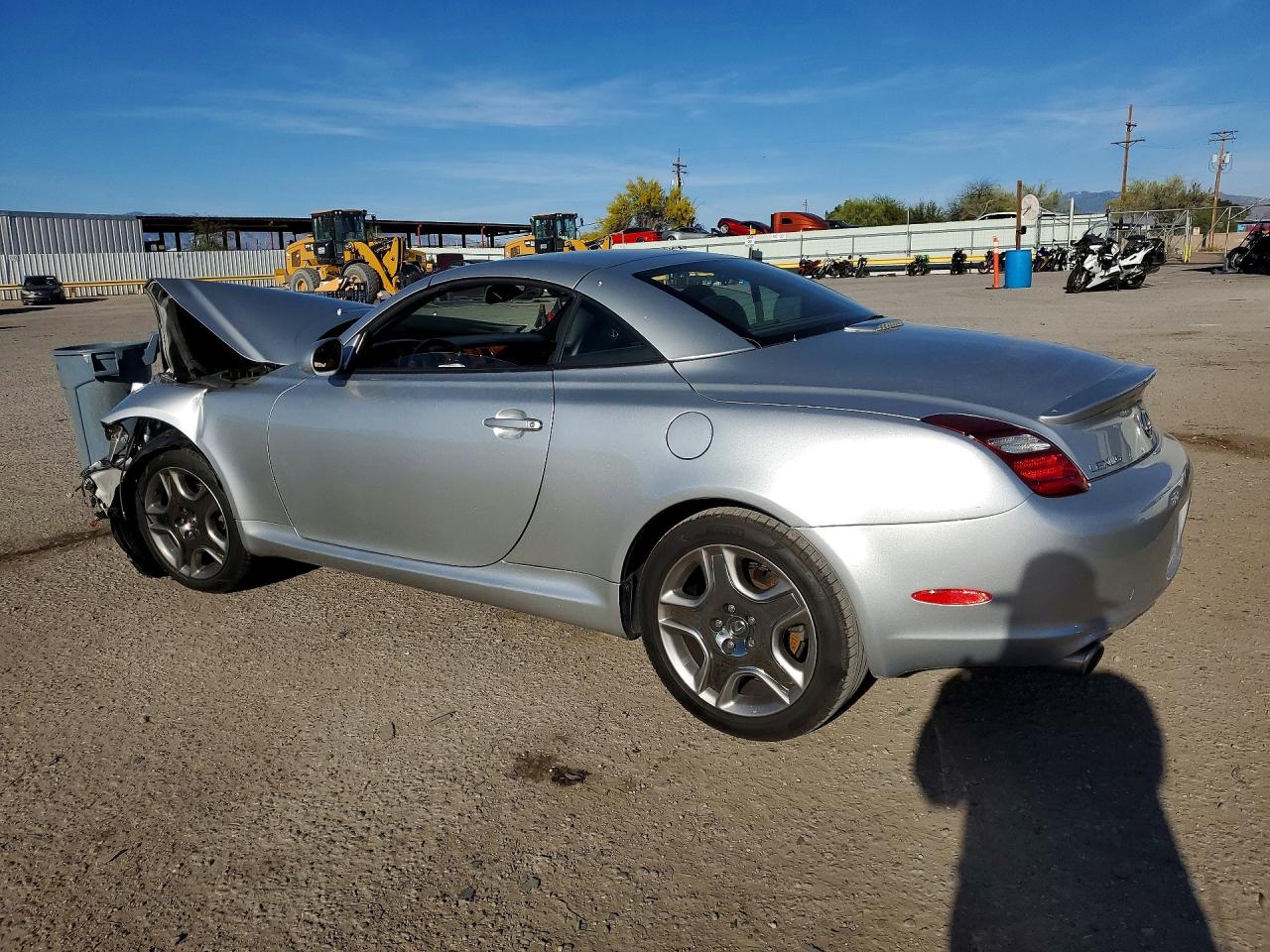 2008 Lexus Sc 430 Base Серебряный vin: JTHFN45Y589019604