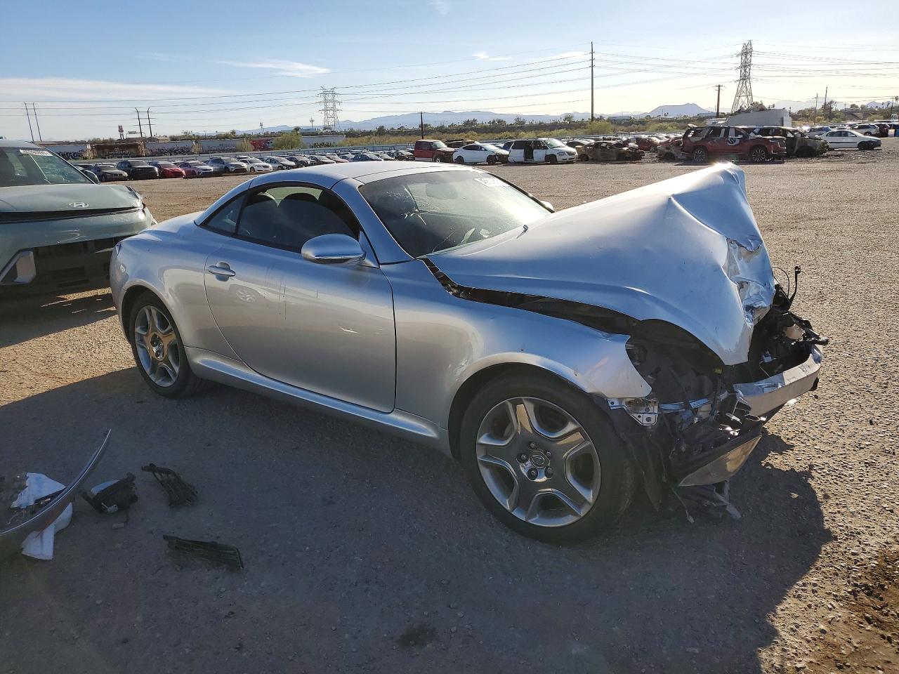 2008 Lexus Sc 430 Base Серебряный vin: JTHFN45Y589019604