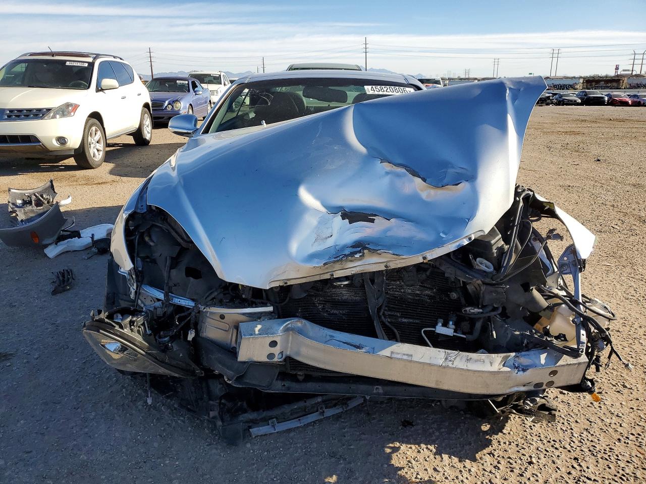 2008 Lexus Sc 430 Base Серебряный vin: JTHFN45Y589019604