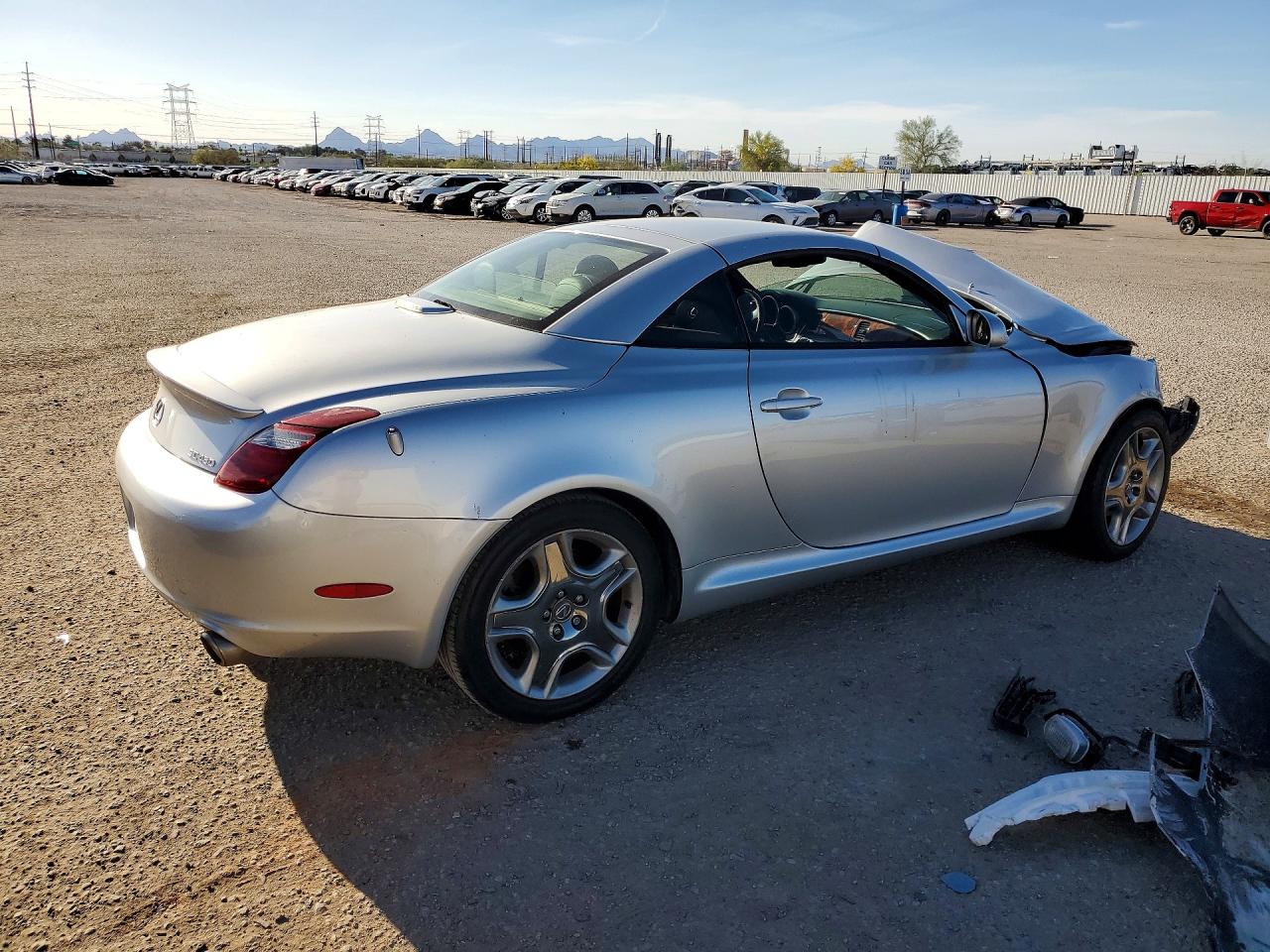 2008 Lexus Sc 430 Base Серебряный vin: JTHFN45Y589019604