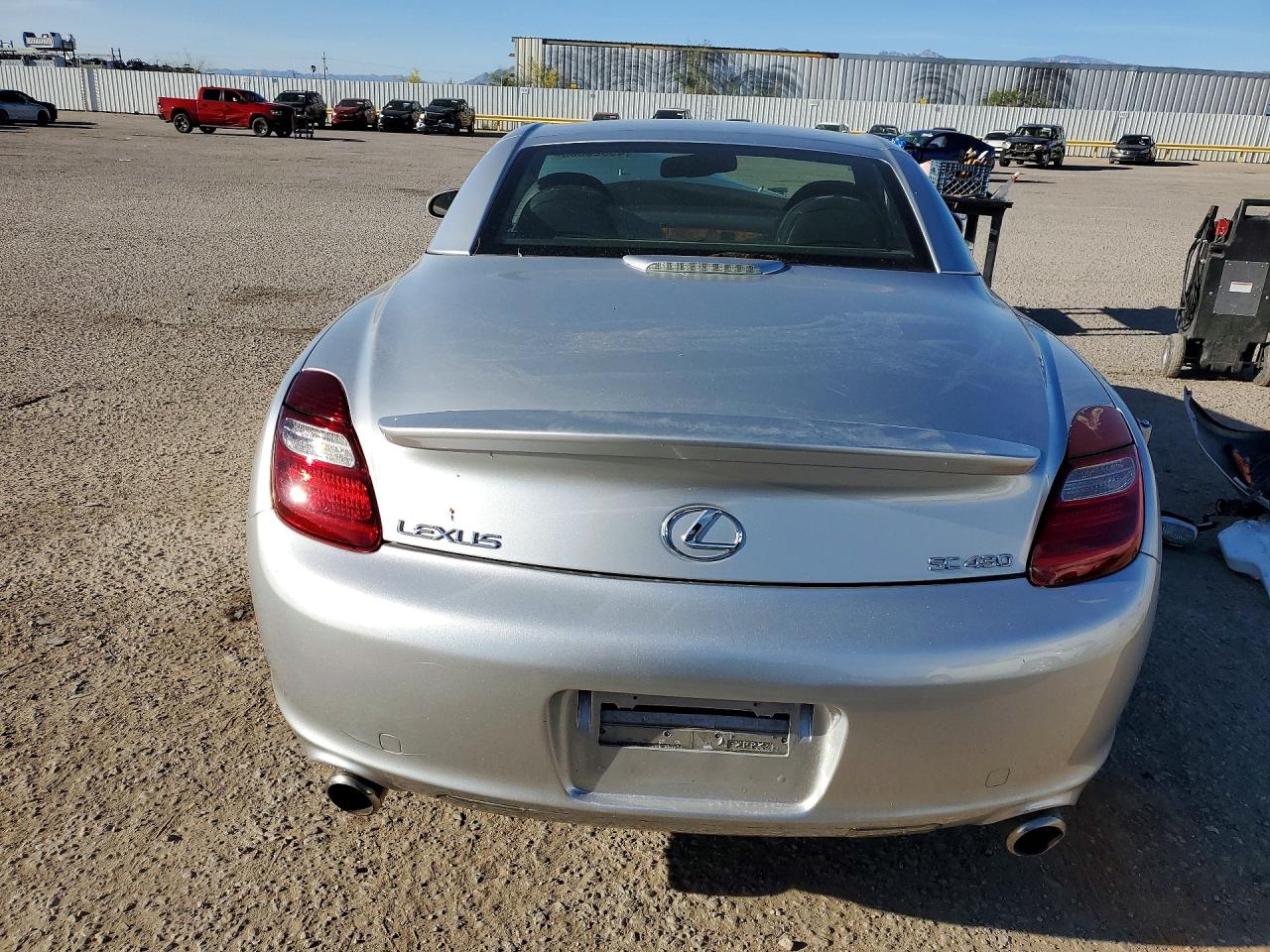 2008 Lexus Sc 430 Base Серебряный vin: JTHFN45Y589019604
