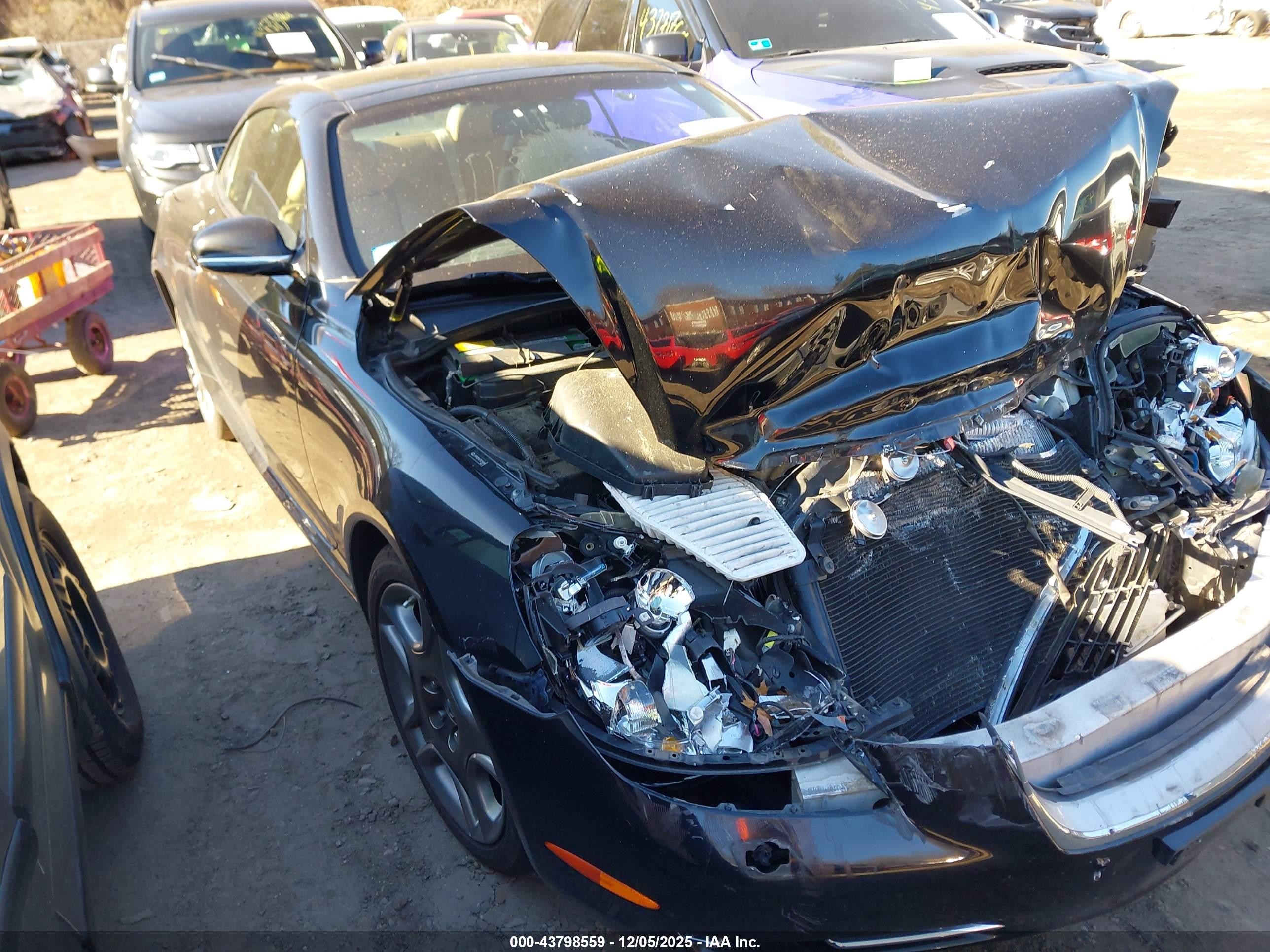 2007 Lexus Sc 430   Черный vin: JTHFN45Y679015494