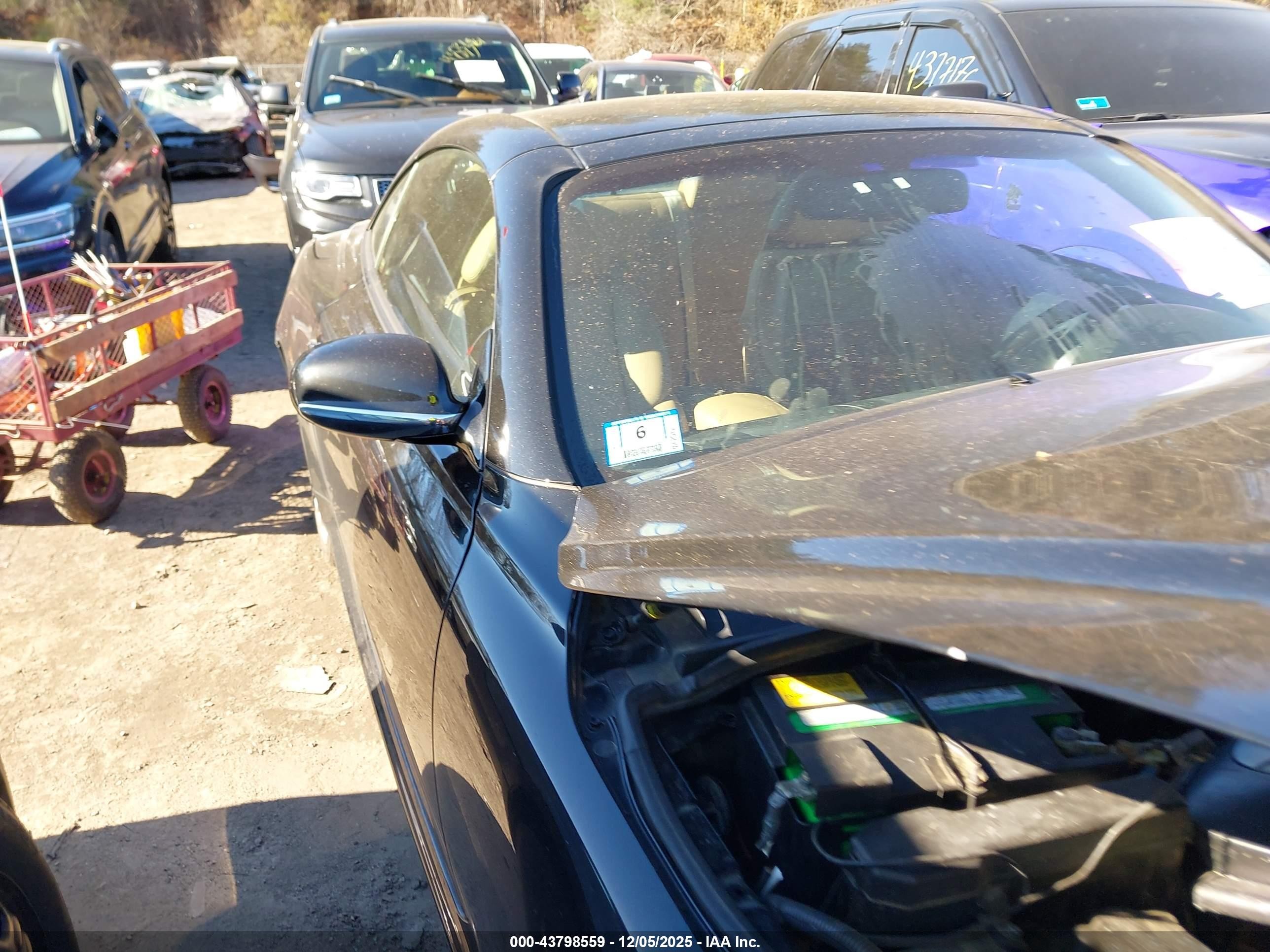 2007 Lexus Sc 430   Черный vin: JTHFN45Y679015494