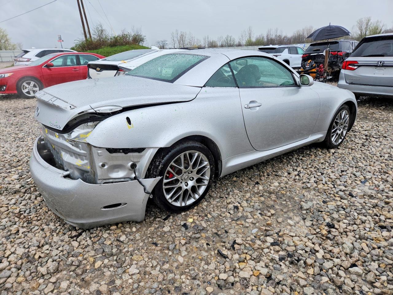 2008 Lexus Sc 430 Серебряный vin: JTHFN45Y689016940