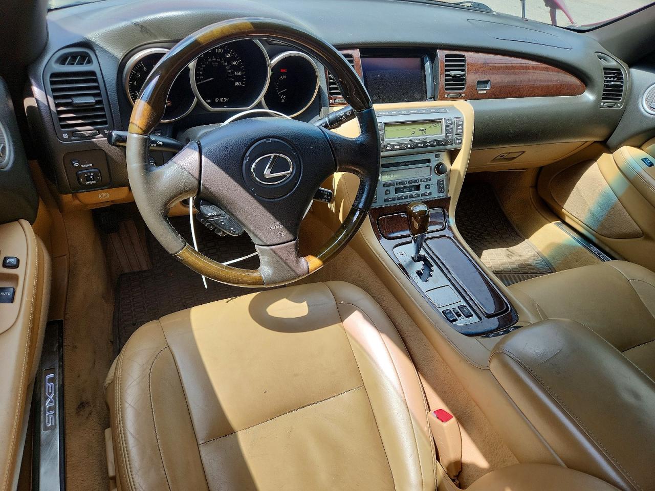 2008 Lexus Sc 430 Base Красный vin: JTHFN45Y689017747