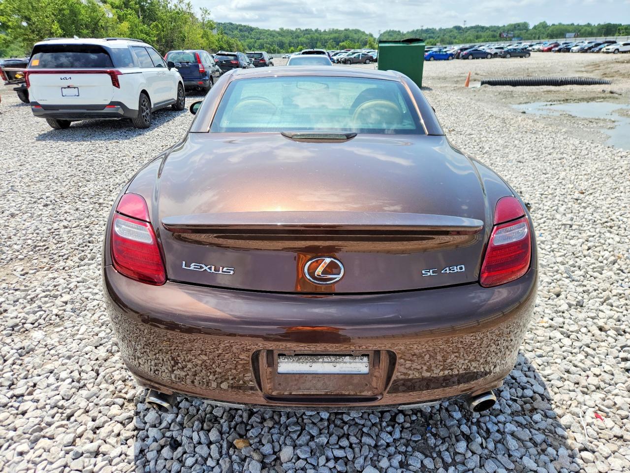2008 Lexus Sc 430 Brown vin: JTHFN45Y689017800