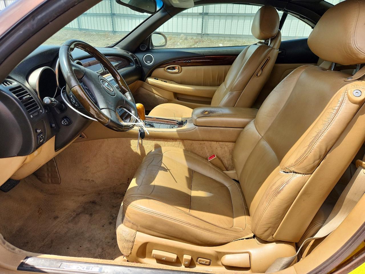 2008 Lexus Sc 430 Brown vin: JTHFN45Y689017800
