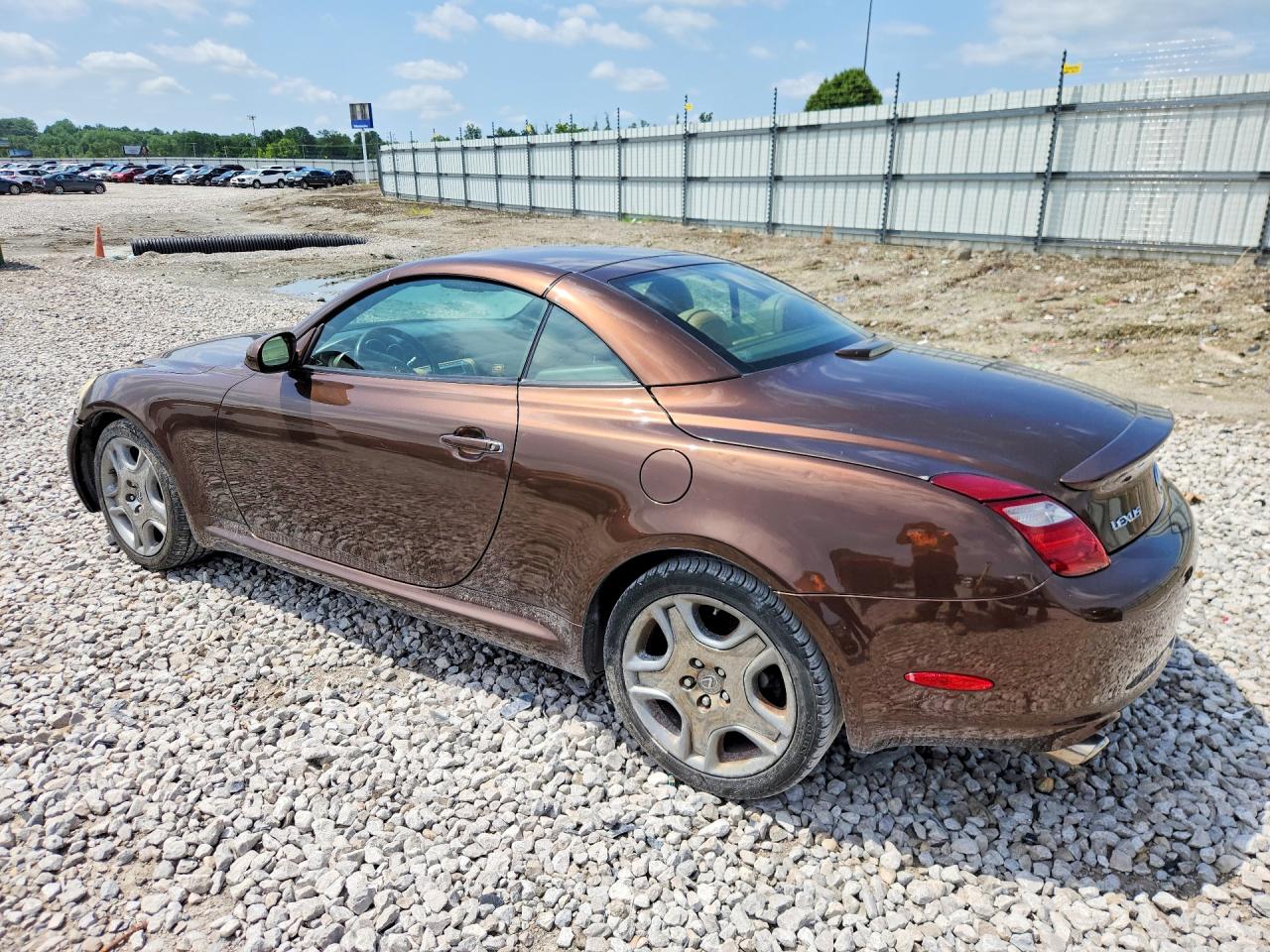 2008 Lexus Sc 430 Brown vin: JTHFN45Y689017800