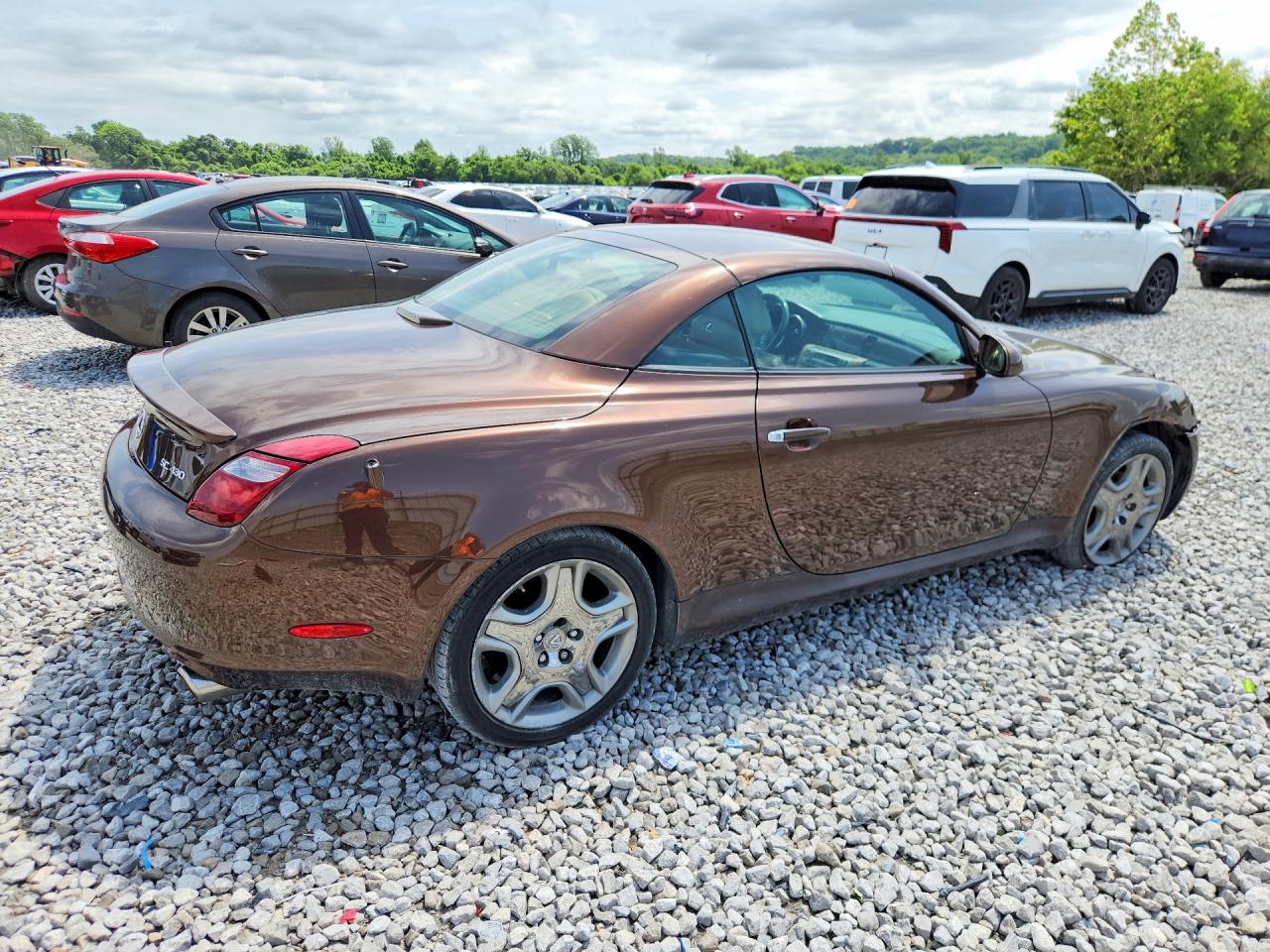 2008 Lexus Sc 430 Brown vin: JTHFN45Y689017800
