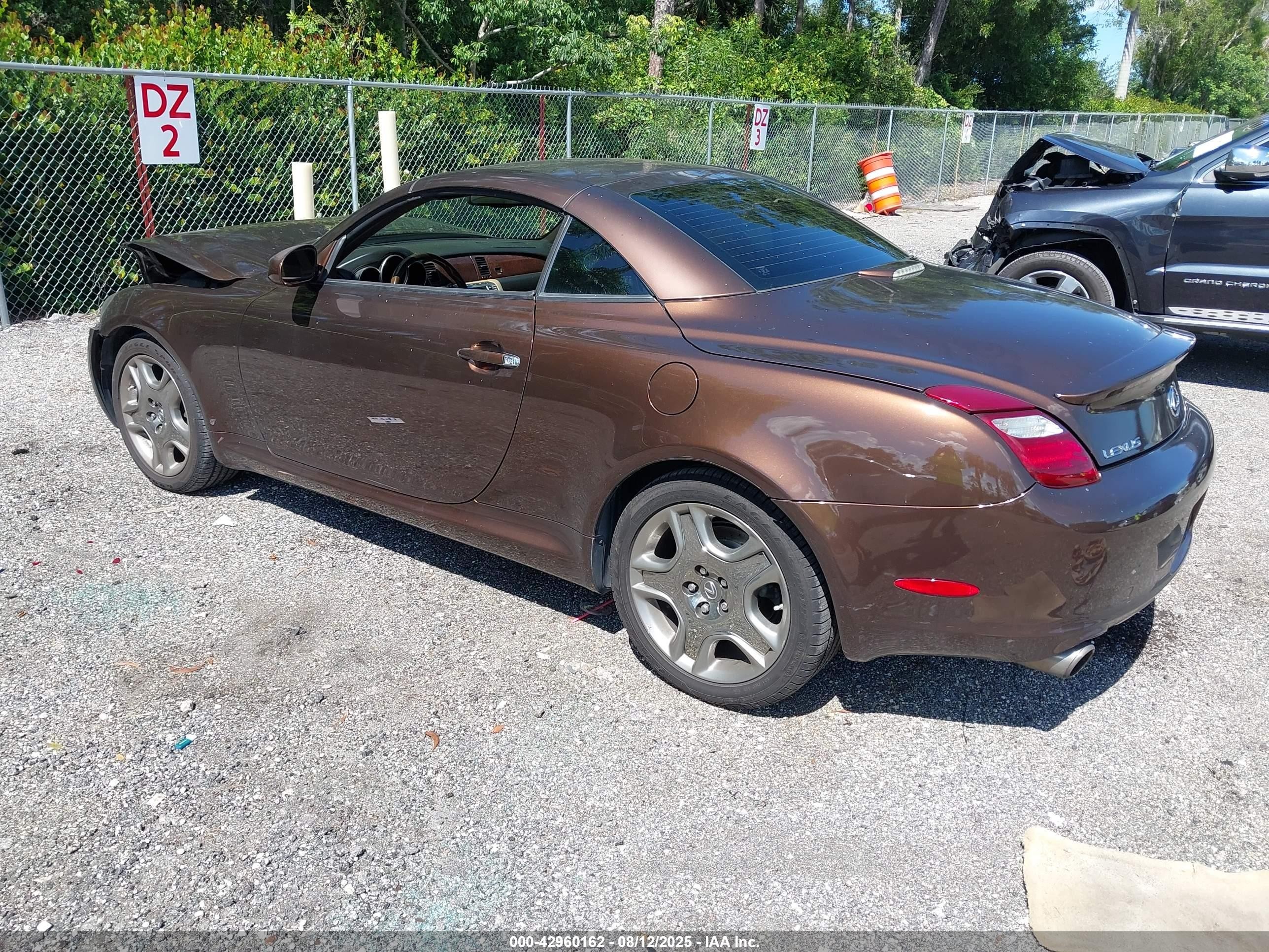 2008 Lexus Sc 430   Brown vin: JTHFN45Y689018672