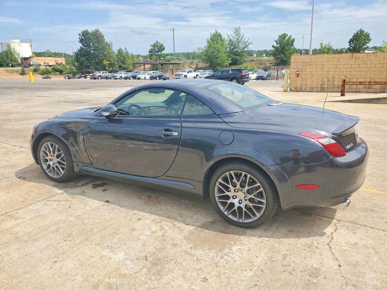 2007 Lexus Sc Charcoal vin: JTHFN45Y779013799