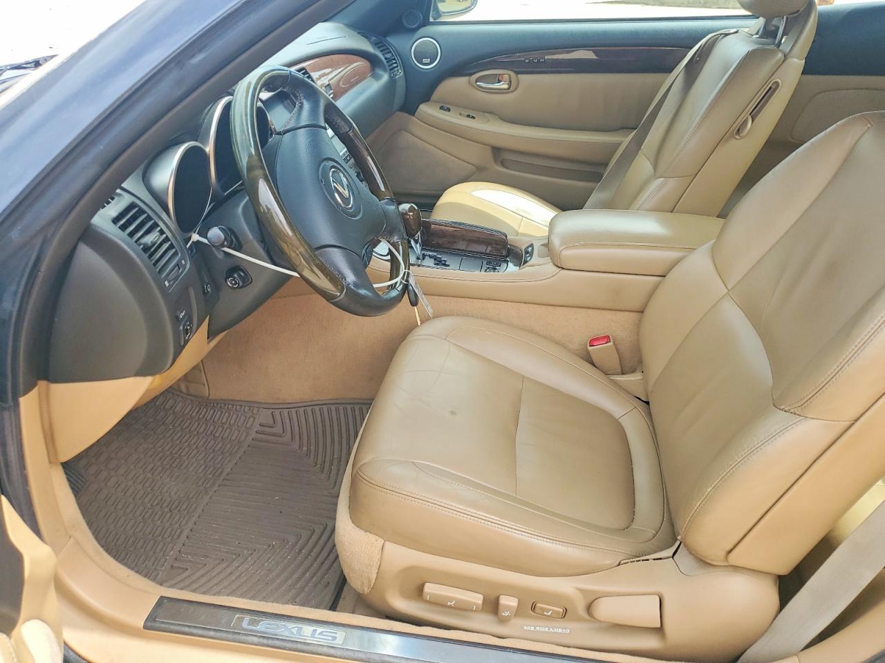 2007 Lexus Sc Charcoal vin: JTHFN45Y779013799