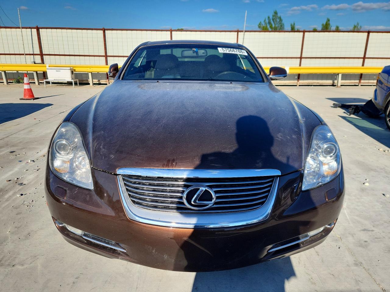 2007 Lexus Sc 430 Brown vin: JTHFN45Y779013933